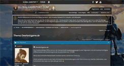 Desktop Screenshot of overlord-game.de